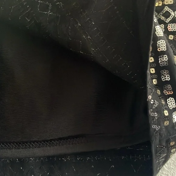 Michel Sequin Mini Skirt Size S|M - Picture 3 of 5